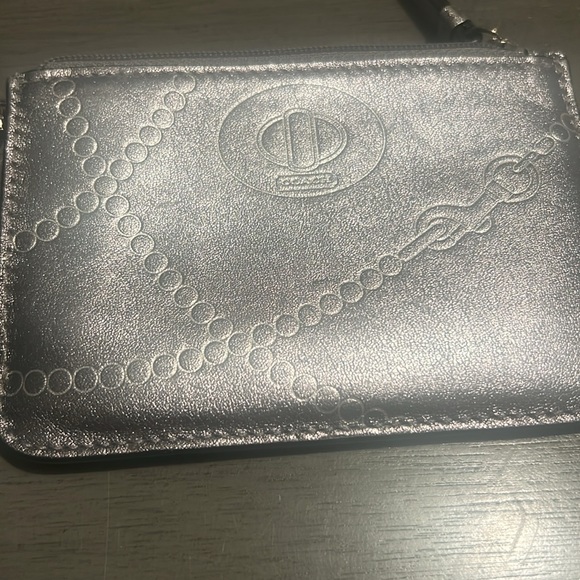 Coach gunmetal card holder - Picture 4 of 5